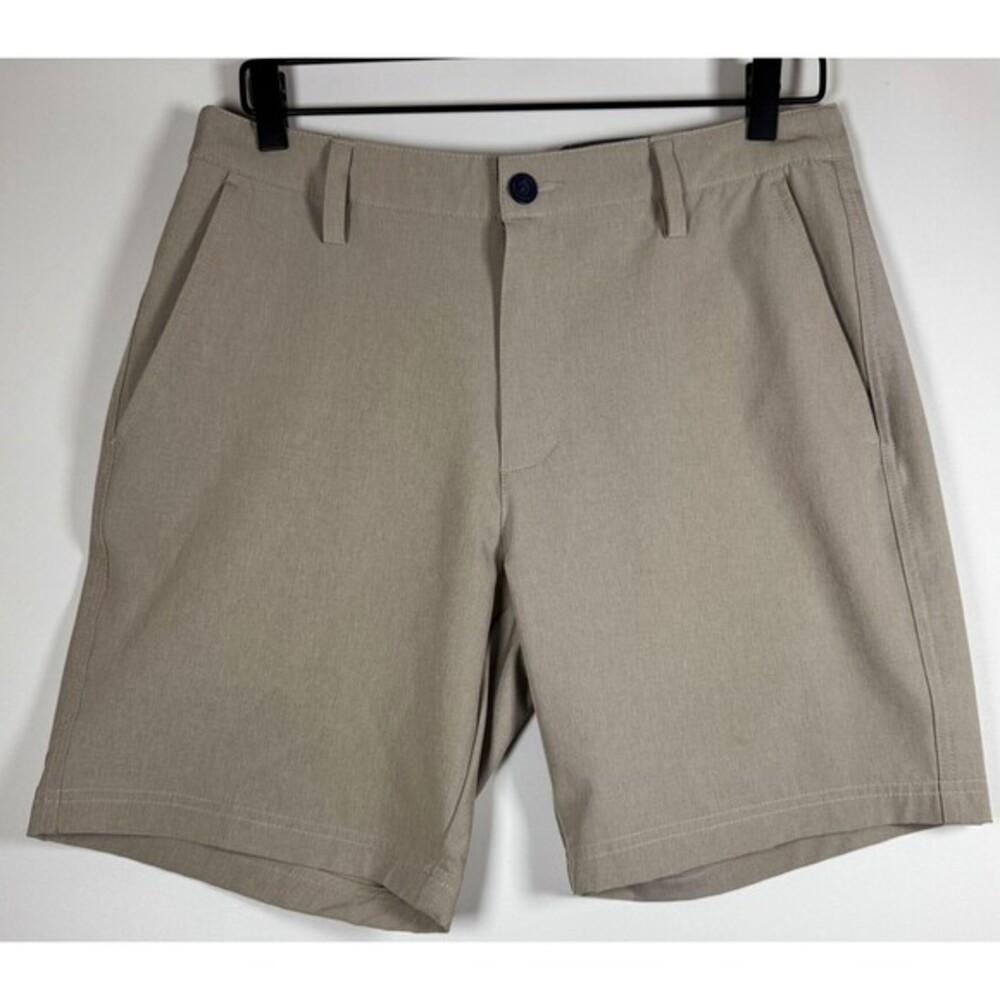 Tori Richard Shorts Mens 30 Khaki Performance Golf Stretch Quick‎ Dry UPF Resort